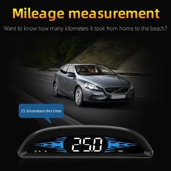 Автомобильный GPS-спидометр Цифровой GPS-датчик высокой четкости Автоматическое Светочувствительное Интеллектуальное GPS-Спидометр Автоэлектронные Аксессуары