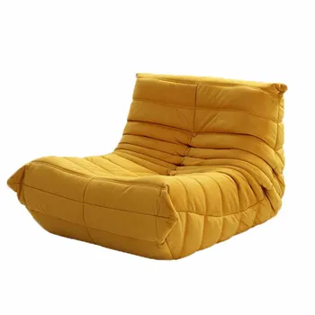 Бархатный диван для гостиной, 20 см, Утолщенная спинка, полное наполнение губкой, Мягкое удобное дышащее повседневное ленивое кресло