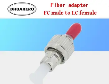 бесплатная доставка AB39C FC-штекер-LC-штекер 3шт волоконно-оптический соединитель SM mode фланцевый соединительный адаптер