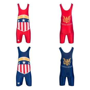Борцовские майки Без рукавов, костюм для бега, США, Триатлон, Цельное боди, Железные купальники WWE, Тренажерный зал, Спортивный костюм для фитнеса.