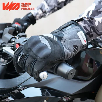Водонепроницаемые мотоциклетные перчатки, Зимние мото-перчатки, мужские Женские перчатки для езды на мотоцикле, перчатки для мотокросса с сенсорным экраном, S-XXL