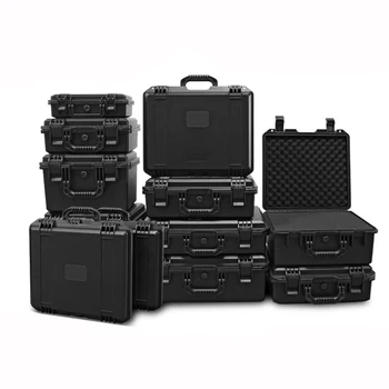 Водонепроницаемый ящик для инструментов, Ударопрочный защитный футляр, чемодан, ящик для инструментов, коробка для файлов, оборудование, камера, футляр для инструментов с предварительно вырезанной пенопластовой подкладкой