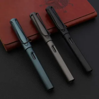 Высококачественная пластиковая шариковая ручка 320 мм для коррекции осанки, матовая зелено-серая, 0,5 ММ, черные чернила для заправки, офисная ручка-роллер
