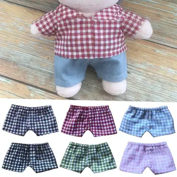 Высококачественные 20-сантиметровые кукольные штаны с решеткой, модная одежда ручной работы для кукол 1/6 BJD, брюки, аксессуары для детских игрушек