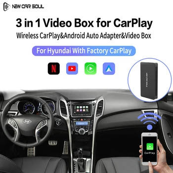 Горячая Распродажа USB Беспроводной Ключ CarPlay Проводной Android Auto AI Box Mirrorlink Автомобильный Мультимедийный Плеер Bluetooth Автоматическое Подключение для Audi