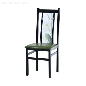 Гостиничный Бокс, Современный Простой стул для домашней столовой, стул для столовой, Новый Китайский Железный стул из массива дерева