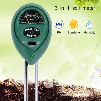 Датчик влажности почвы, детектор металла, зонд, анализатор воды для садоводческих растений, цветов, Тестовый инструмент, Гигрометр