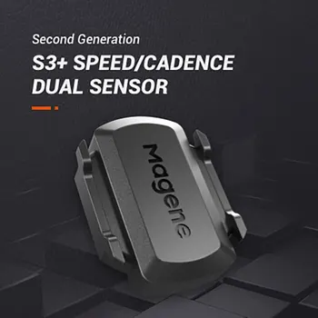Датчик частоты вращения Magene Speed S3 ANT Bluetooth спидометр GPS велокомпьютер Совместим с Garmin Bryton Wireless