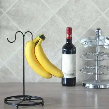 Держатель для бананов, вешалка для фруктов, дерево с двумя крючками, подставка для бананов, крючок для винограда, Столешница, кухонные украшения, вешалка для винограда