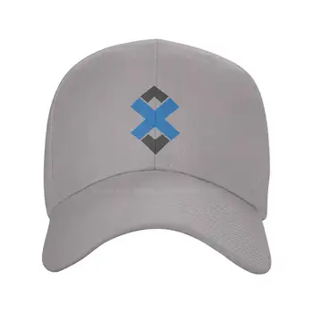 Джинсовая кепка с логотипом AdEx (ADX) высшего качества, бейсбольная кепка, вязаная шапка