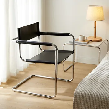 Дизайнерские Кухонные Офисные обеденные стулья, вспомогательный акцент для гостиной, обеденные стулья на открытом воздухе, расслабляющая кухонная мебель Sandalye