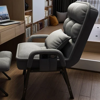 Дизайнерское офисное кресло на колесиках, Роскошная Поворотная Эргономичная Поясничная поддержка, подушка для спинки офисного кресла, Игровая офисная мебель Silla