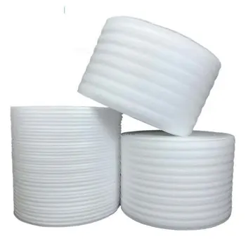 Длина 30 метров EPE Pearl Хлопчатобумажные Противоударные пенопластовые оберточные листы для упаковки и доставки Белого цвета Толщиной 1 мм