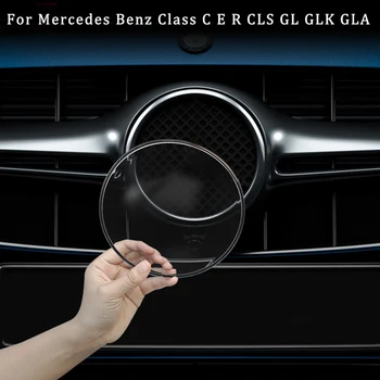 Для Mercedes Benz Class C E R CLS GL GLK GLA CLA X177 X156 W205 W212 W213 GLK200 260 Защитная Крышка Эмблемы Передней Решетки