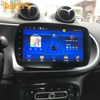 Для Mercedes Benz Smart 453 Fortwo 2014 2015 2016-2020 Автомобильный Радиоприемник Android Tesla Экран 2Din Стерео Приемник Авторадио Мультимедиа