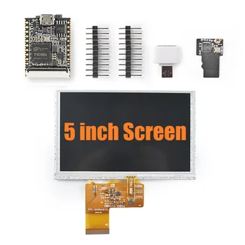 Для материнской платы Sipeed Lichee Nano + 5-дюймовый экран + WiFi модуль F1C100S Плата разработки для обучения программированию на Linux