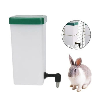 Дозатор воды для кроликов, Поилка, Питьевой Фонтанчик, Автоматическое Оборудование для Питья, Поилка для домашних животных, Аксессуары для Кроликов и животных