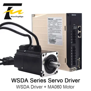 Драйвер серводвигателя переменного тока WeiHong WSDA мощностью 200 Вт + серводвигатель мощностью 200 Вт Крутящий момент 0,637 Н.М Номинальное напряжение 220 В 1.2А