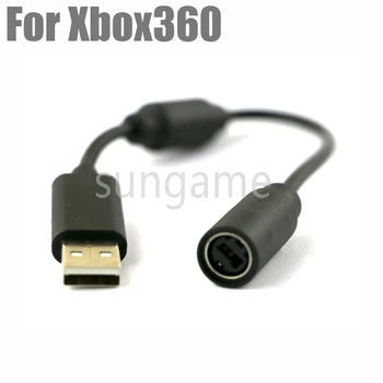 замена шнура-адаптера USB-разъема 1шт для Xbox 360, проводных игровых кабелей, подключения контроллера