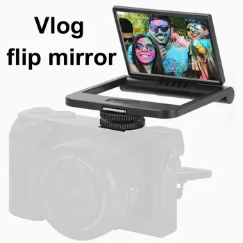 Зеркало с Переворачивающимся Экраном Камеры для a7m2 a7r2 a7s2 XT2 XT3 XT20 X100V Z5 Vlog Артефакт Аксессуары Для Расширения Селфи Прямая Трансляция