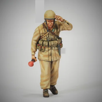 Комплект моделей из смолы в масштабе 1/35, итальянский солдат Первой мировой войны в разобранном виде, Неокрашенная Диорама