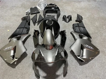 Комплект обтекателя мотоцикла Подходит для CBR600RR 03-04 CBR600 F5 2003 2004 Обтекатель черный серый