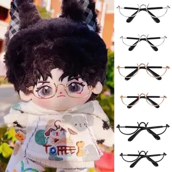 Кошки Пластиковые очки креативные игрушки 20 см Солнцезащитные очки Многоцветный реквизит для фотосессии Домашние животные Очки Плюшевая кукла