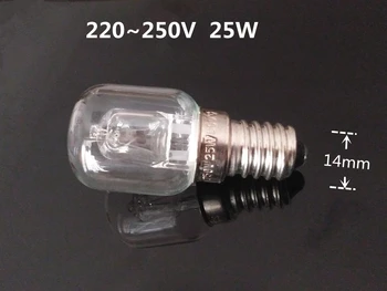 Лампа для духовки E14, лампы для духовки E14 220V 500 градусов, высокотемпературная лампа E14