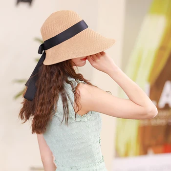 Летние шляпы с козырьком для женщин, солнцезащитная шляпа рыбака, устойчивая к ультрафиолетовому излучению пляжная шляпа для рыбалки, пеших прогулок d88