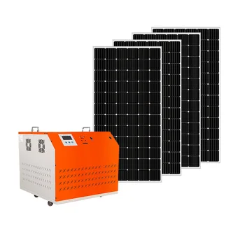 Маломощные системы солнечной энергии для легких и замороженных помещений без электричества и с низким потреблением электроэнергии, практичные, простые