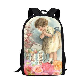 Милая школьная сумка с аниме-принтом для девочек, детская сумка, мультяшные сумки, рюкзак Kawaii, повседневная креативная сумка для книг, рюкзак для подростков
