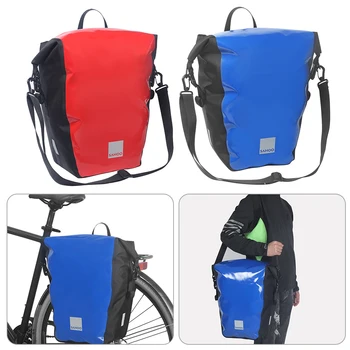 Многофункциональная сумка для хранения задней стойки велосипеда, водонепроницаемая сумка для переноски снаряжения на заднем сиденье велосипеда Большой емкости