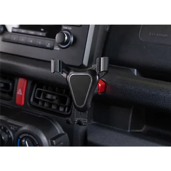 Многофункциональный кронштейн-держатель телефона для автомобильных аксессуаров Jimny JB74 2019 2020 2021 2022, черный