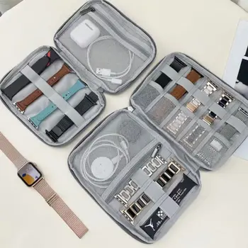 Многофункциональный органайзер для ремешка для часов Apple Watch, чехол, держатель для ремешка, дорожная сумка для часов, сумка для хранения цифровых кабелей, Аксессуары