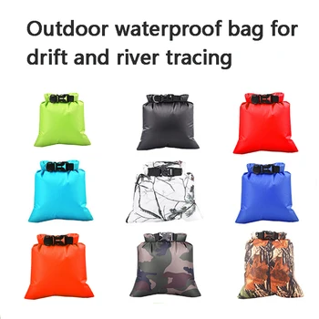 Многоцелевой для отслеживания рек на открытом воздухе, для ловли Дафтинга, для мобильного телефона, Водонепроницаемая сумка для сушки, Складная Портативная сумка для плавания