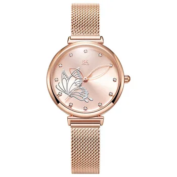 Модные женские часы, изысканные легкие роскошные водонепроницаемые кварцевые часы для деловых поездок на работу