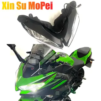 Мотоциклетная фара в сборе для Kawasaki Ninja 400 250 NINJA400 2018 2019 2020 2021 2023 636 светодиодных аксессуаров для фар-ламп