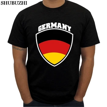 мужская хлопковая футболка, летние модные футболки с коротким рукавом, мужская футболка, немецкая мужская футболка премиум-класса