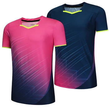 Мужские И женские спортивные футболки с коротким рукавом для гольфа, поло, бадминтона, настольного тенниса, волейбола, командной игры, тренировочных футболок для бега, одежды