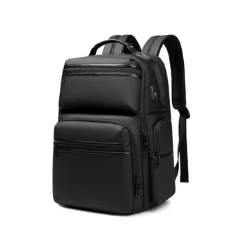 Мужской рюкзак Многофункциональный Деловой Водонепроницаемый Рюкзак для зарядки через USB 15,6-дюймовый модный рюкзак для путешествий с ноутбуком большой емкости