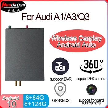 Мультимедийный видеоинтерфейс Android 10, радио Carplay Android Auto для Audi A1 /A3 / Q3 (2019-)