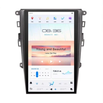 Мультимедийный Плеер С 14,4-Дюймовым Экраном Tesla Для Ford Mondeo 2013-2021 Android Автомобильное Радио GPS Navacation Головное Устройство Беспроводной CarPlay