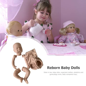 Набор кукол с силиконовой отделкой, мягкая 3D-имитация, набор кукол-младенцев, Эластичная кукла для фотосъемки, подвижная для детских подарков