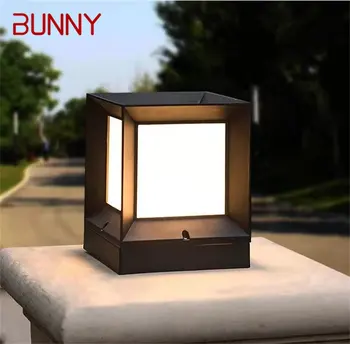 Наружный солнечный Кубический светильник BUNNY LED Водонепроницаемый светильник на столбе для дома, сада и двора