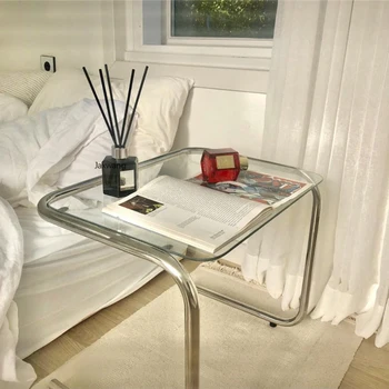 Небольшой современный журнальный столик Кухня Гостиная Чайный столик класса Люкс Минималистичная Спальня Офис Мебель для дома Tavolo Pranzo