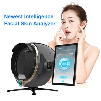 Новейший анализатор кожи 2022 года, профессиональное 3D Волшебное зеркало, устройство для анализа кожи лица, тестер влажности, камера для лица с CE
