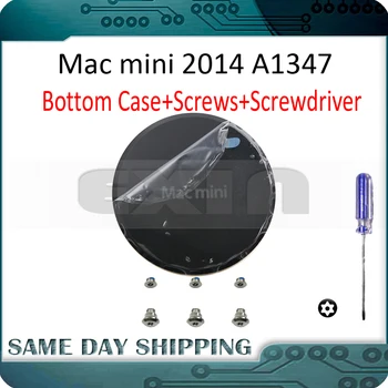 Новинка Конца 2014 года для Mac Mini Unibody EMC 2840 A1347 Нижнее Основание корпуса Нижняя Задняя Крышка Нижний Корпус с Винтами и отверткой