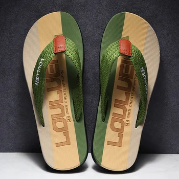 Новое поступление, Летние пляжные тапочки, мужские вьетнамки в британском стиле, Нескользящие мужские удобные сандалии Zapatos Hombre