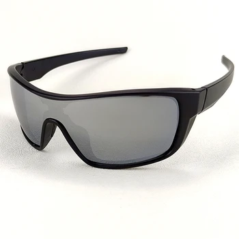 Новые модные Спортивные Поляризованные очки UV400, Мужские Солнцезащитные очки большого размера, Уличные Ветрозащитные Очки для верховой езды 9411