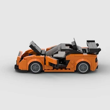 Новый Гоночный Форсаж Han's Mazdaed RX7 Модельные Блоки MOC City Speed Vehicle Brick Детские Подарочные Развивающие Игрушки